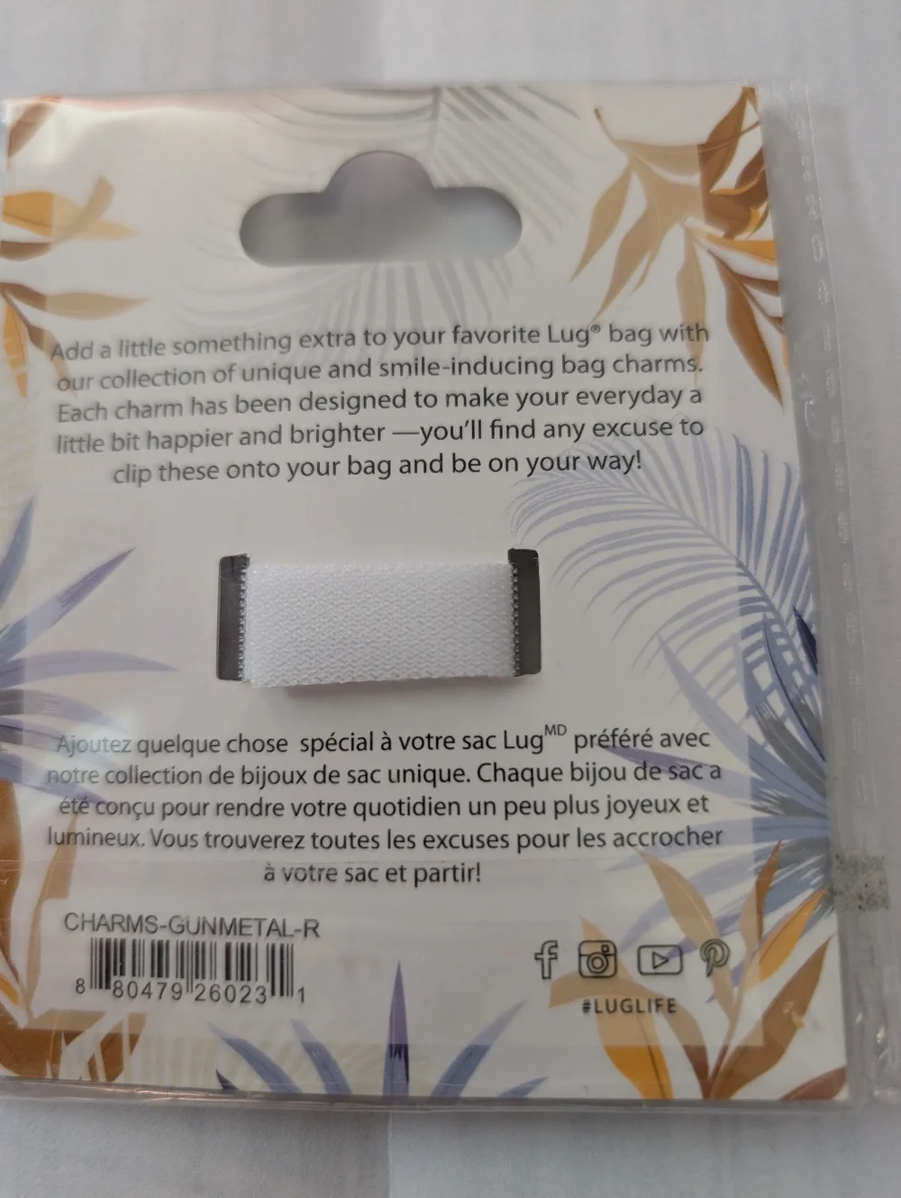 Lug R Charm NWT - Picture 2 of 2